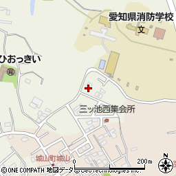 愛知県尾張旭市平子町東208周辺の地図