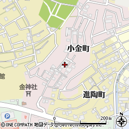 愛知県瀬戸市小金町90周辺の地図