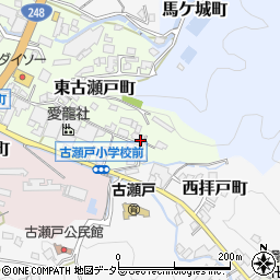 愛知県瀬戸市東古瀬戸町71-5周辺の地図