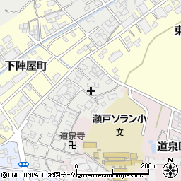 愛知県瀬戸市安戸町37周辺の地図