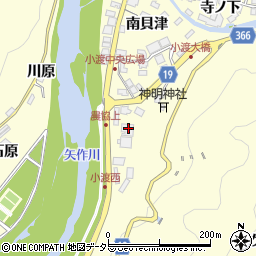愛知県豊田市小渡町七升蒔13周辺の地図