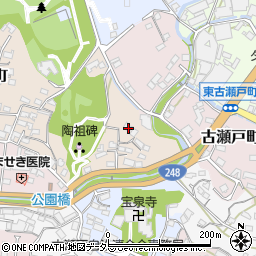 愛知県瀬戸市藤四郎町59周辺の地図