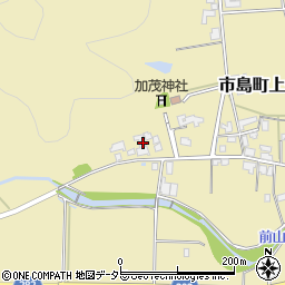 兵庫県丹波市市島町上竹田986周辺の地図