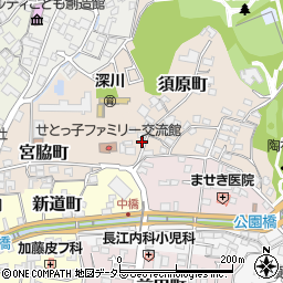 愛知県瀬戸市宮脇町39周辺の地図