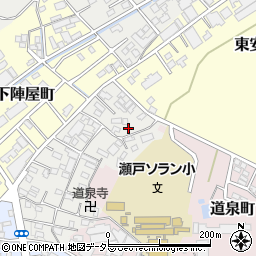 愛知県瀬戸市安戸町23-19周辺の地図