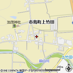 兵庫県丹波市市島町上竹田1004周辺の地図