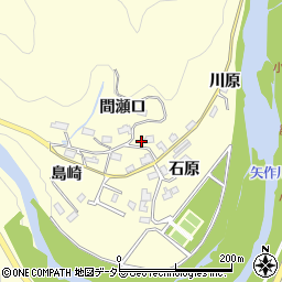 愛知県豊田市島崎町間瀬口3118周辺の地図