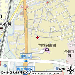 愛知県瀬戸市東松山町50周辺の地図