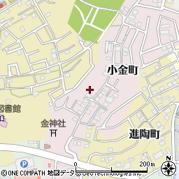 愛知県瀬戸市小金町83周辺の地図