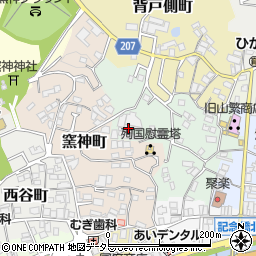 丸窯加律製陶株式会社周辺の地図