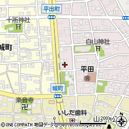 ロイヤル井戸田周辺の地図