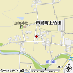 兵庫県丹波市市島町上竹田1005周辺の地図