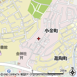 愛知県瀬戸市小金町83-2周辺の地図