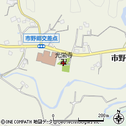 千葉県勝浦市市野郷244-1周辺の地図