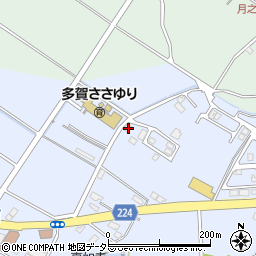 滋賀県犬上郡多賀町多賀1528周辺の地図