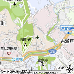 愛知県瀬戸市藤四郎町62周辺の地図