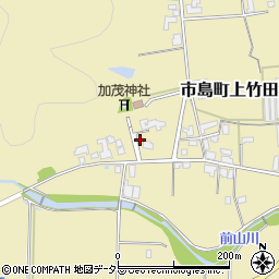 兵庫県丹波市市島町上竹田994周辺の地図