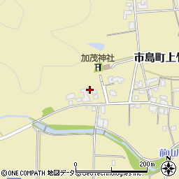 兵庫県丹波市市島町上竹田988周辺の地図