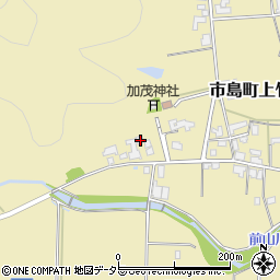 兵庫県丹波市市島町上竹田988周辺の地図