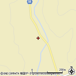 岡山県真庭郡新庄村4702周辺の地図