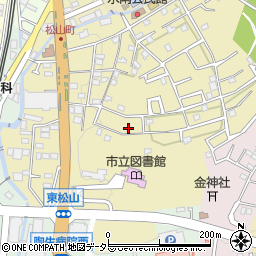 愛知県瀬戸市東松山町81周辺の地図