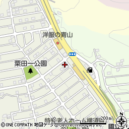 ローソン横須賀粟田二丁目店周辺の地図