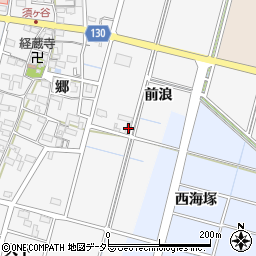 愛知県稲沢市平和町須ケ谷前浪370周辺の地図