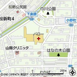 百五銀行バロー勝川店 ＡＴＭ周辺の地図
