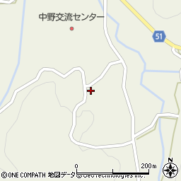 島根県雲南市三刀屋町中野449周辺の地図