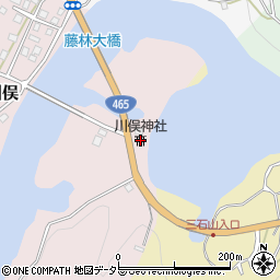 川俣神社周辺の地図