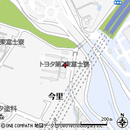 静岡県裾野市今里375-1周辺の地図