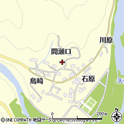 愛知県豊田市島崎町間瀬口3146周辺の地図