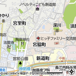 愛知県瀬戸市宮脇町53周辺の地図