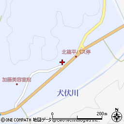 愛知県豊田市北篠平町814周辺の地図