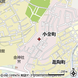 愛知県瀬戸市小金町91周辺の地図