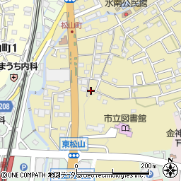 愛知県瀬戸市東松山町49周辺の地図