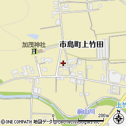 兵庫県丹波市市島町上竹田998周辺の地図