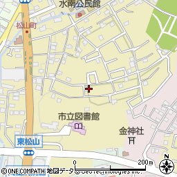 愛知県瀬戸市東松山町80周辺の地図