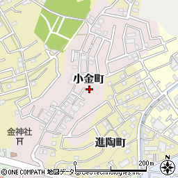 愛知県瀬戸市小金町98周辺の地図