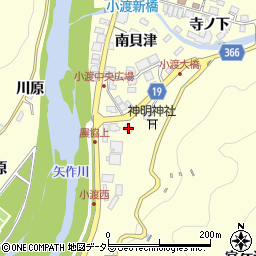 愛知県豊田市小渡町七升蒔19周辺の地図