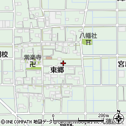 愛知県稲沢市堀之内町東郷716-2周辺の地図