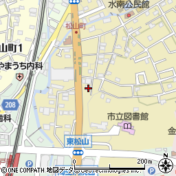 愛知県瀬戸市東松山町43周辺の地図