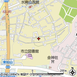 愛知県瀬戸市東松山町79周辺の地図