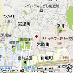 愛知県瀬戸市宮脇町69周辺の地図