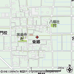 愛知県稲沢市堀之内町東郷716周辺の地図