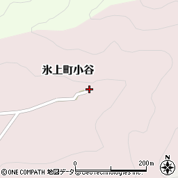 兵庫県丹波市氷上町小谷77周辺の地図
