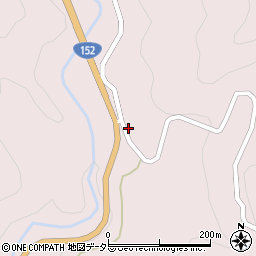 静岡県浜松市天竜区水窪町奥領家5006周辺の地図