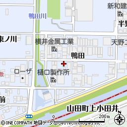 シンク化学工業　西春工場周辺の地図