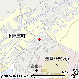 愛知県瀬戸市安戸町23-14周辺の地図