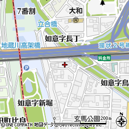 愛知県名古屋市北区玄馬町102周辺の地図